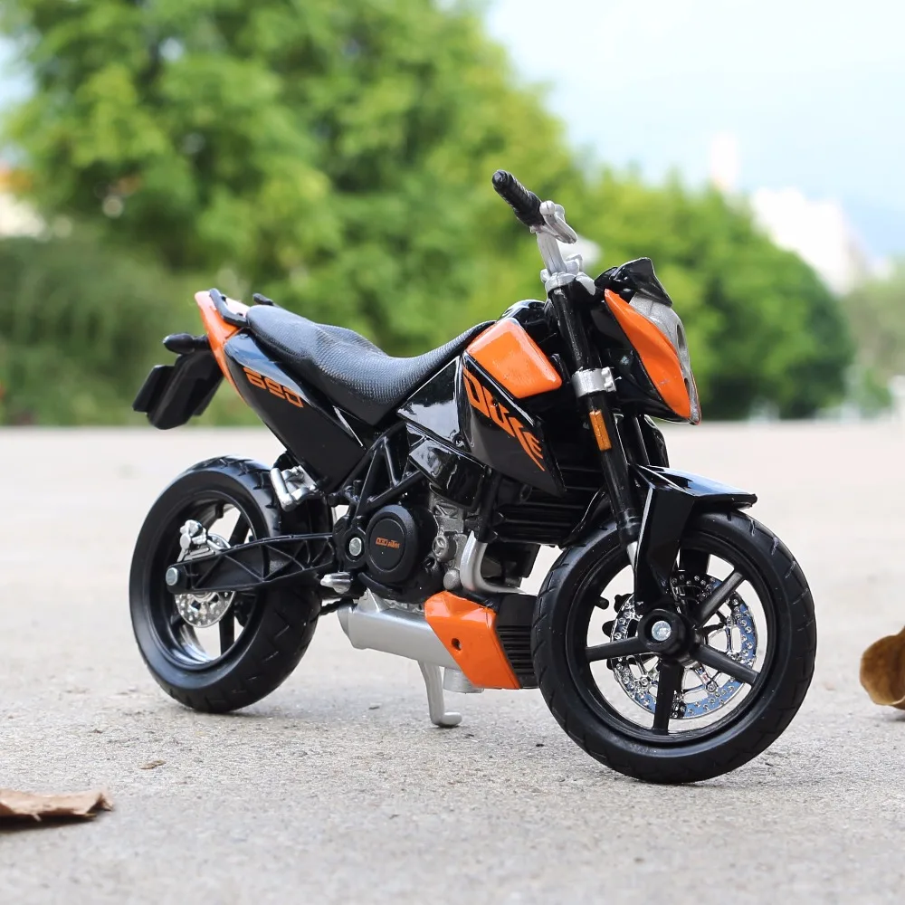 1:18 весы Maisto KTM 690 Duke мотоцикл гоночные автомобили мини модели автомобилей офисные