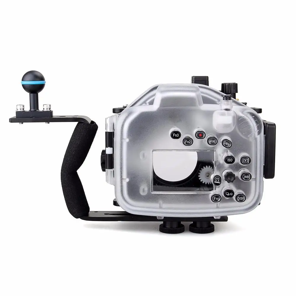 Чехол для подводной камеры Meikon 40 м/130 футов Panasonic Lumix LX100 с объективом 27-75 мм
