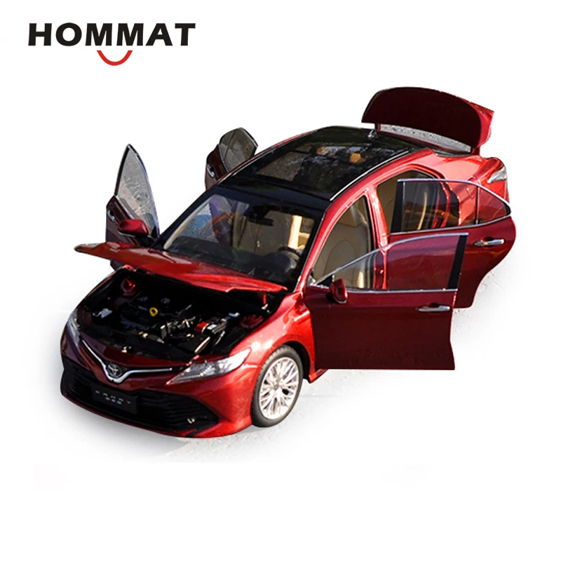 HOMMAT моделирование 1:18 Масштаб Toyota 8th Camry литая модель автомобиля модели автомобилей Игрушечная модель автомобиля подарок коллекция игрушек