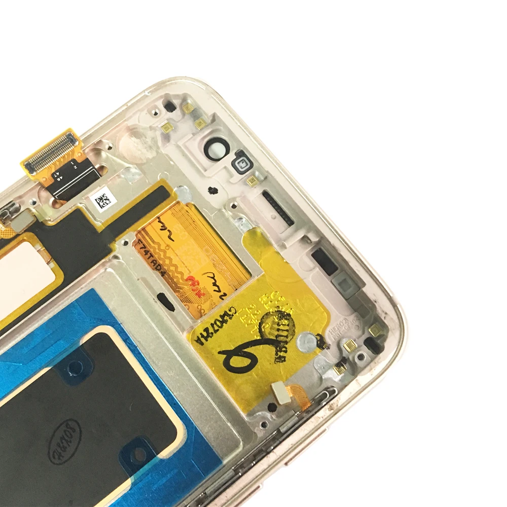 FIX2SAILING супер AMOLED ЖК дисплей сенсорный экран с рамкой в сборе для Samsung Galaxy S7 edge G935F