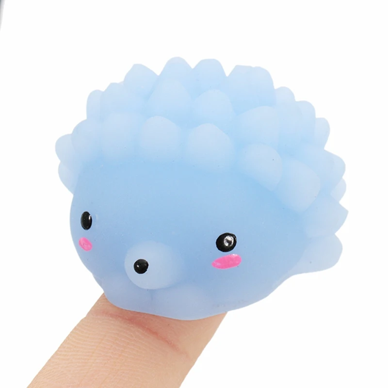 Новое поступление Ежик мочи для сжимания Милая целебная игрушка 4 см Kawaii