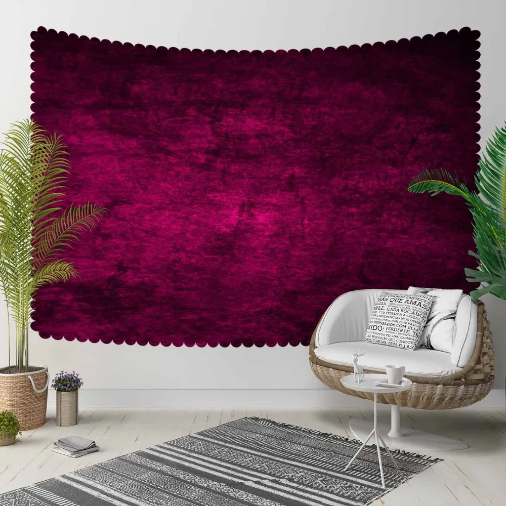 

Else Damson Vintage Abstract Watercolor Aging Shine 3D Print Decorative Hippi Bohemian Wall Hanging Landscape Tapestry Wall Art