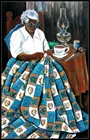 Набор для вышивки крестом с счетным счетом, 14 карат, Aida DMC, цветные, для рукоделия, для африканских женщин, одеяло для бабушек