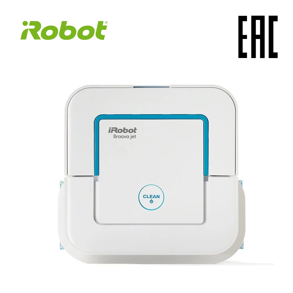 iRobot Braava Jet 240 - Робот полотер для ежедневной влажной уборки полов дома | Бытовая