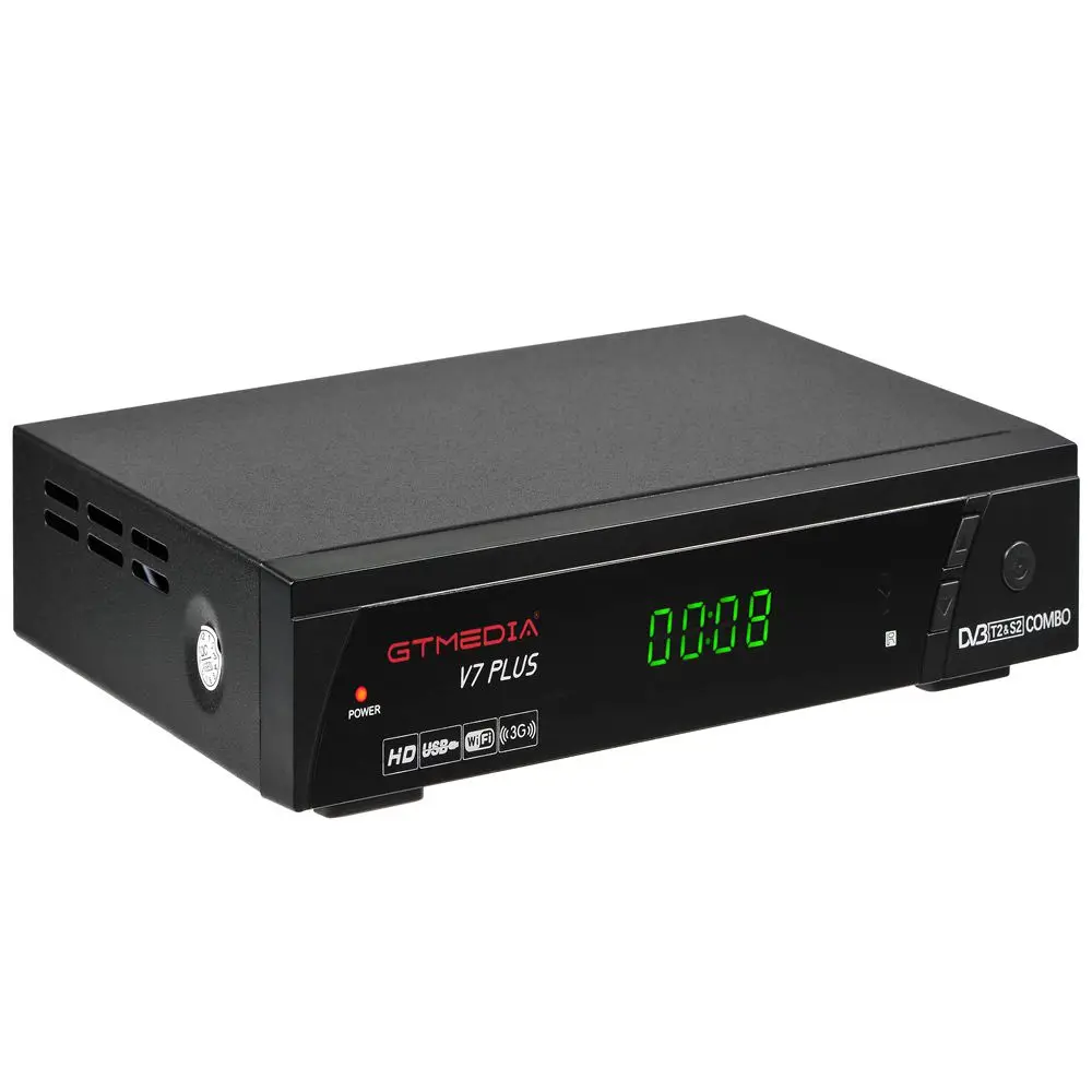 GTMEDIA V7 плюс цифра спутниковый телевизионный ресивер DVB S2 T2 ТВ комбинированный