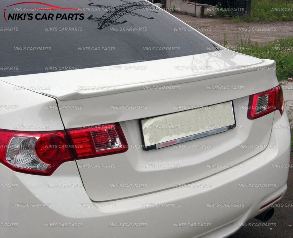 Чехол-спойлер для Honda Accord VII 2008-2012 ABS пластик спортивный стиль автомобильный Стайлинг автомобильные аксессуары украшения аэро динамический