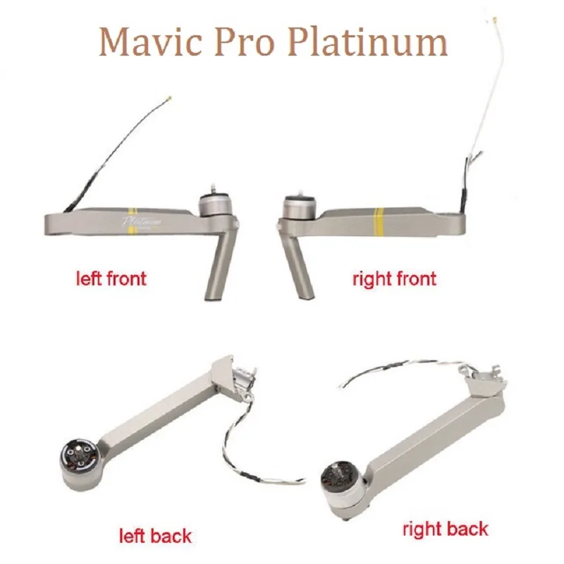 100% оригинал DJI Mavic Pro Platinum Передний левый/передний правый/левый задний/правый