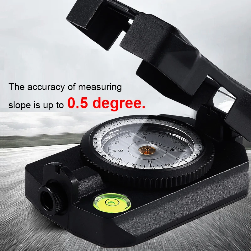 

Eyeskey Professional Multi Functional Survival Compass Camping Hiking Compass Digital Map Side Slope Guide Waterproof For Tool