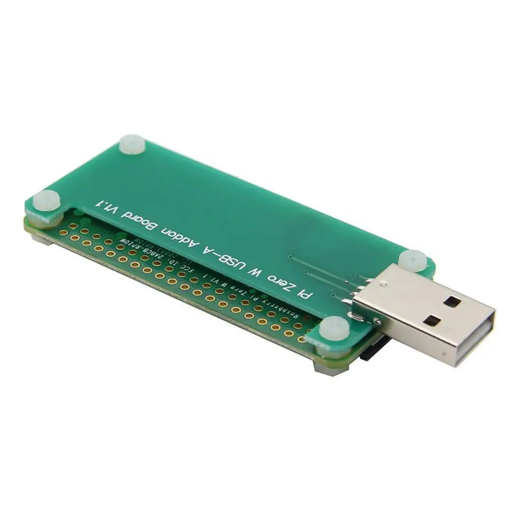 Raspberry Pi Zero W Zero USB-A плата Addon USB разъем V1.1 RPi0 к U адаптер BadUSB