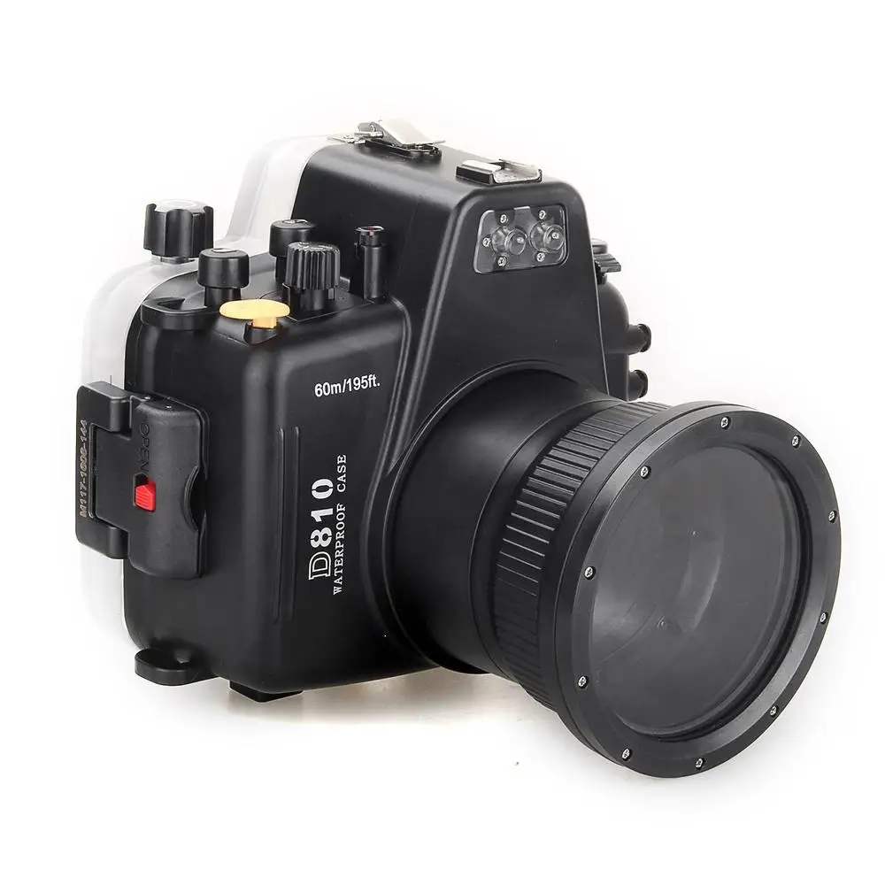 Чехол для подводной камеры Meikon Diving Equipment 60 m/195ft Nikon D810 водонепроницаемые сумки +