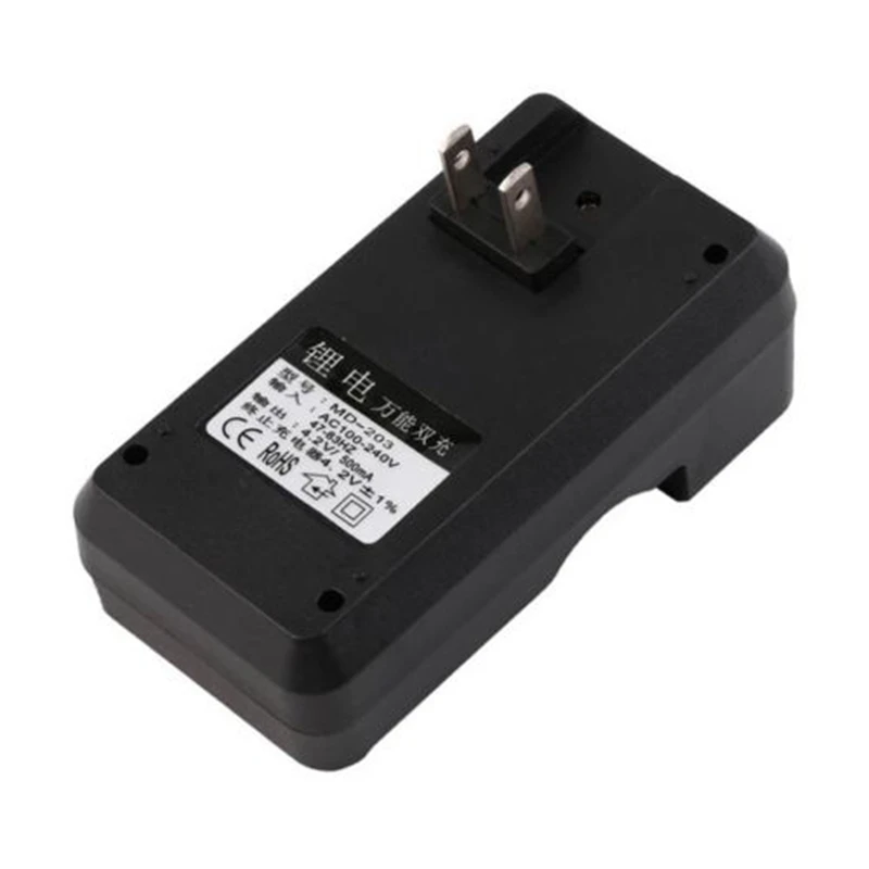 GTF 2 шт желтый 18650 3 7 V 9900mAh литий-ионный аккумулятор + двойное зарядное устройство |