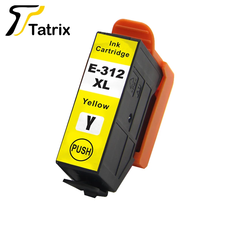 6PK Tatrix новые патрон чернил для принтера Epson 312XL T312 совместимые чернильные