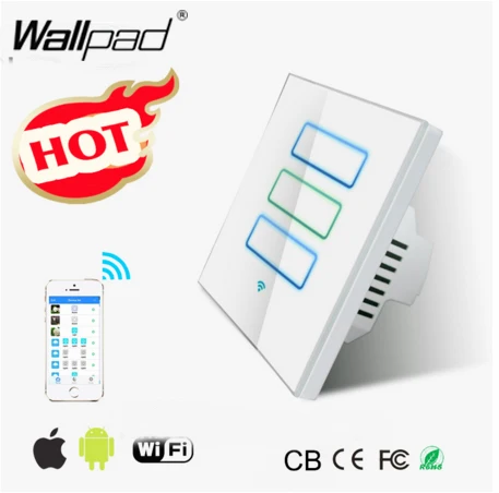 

Умный беспроводной переключатель Wallpad 110 ~ 220 В с поддержкой Wi-Fi, 2,4 ГГц