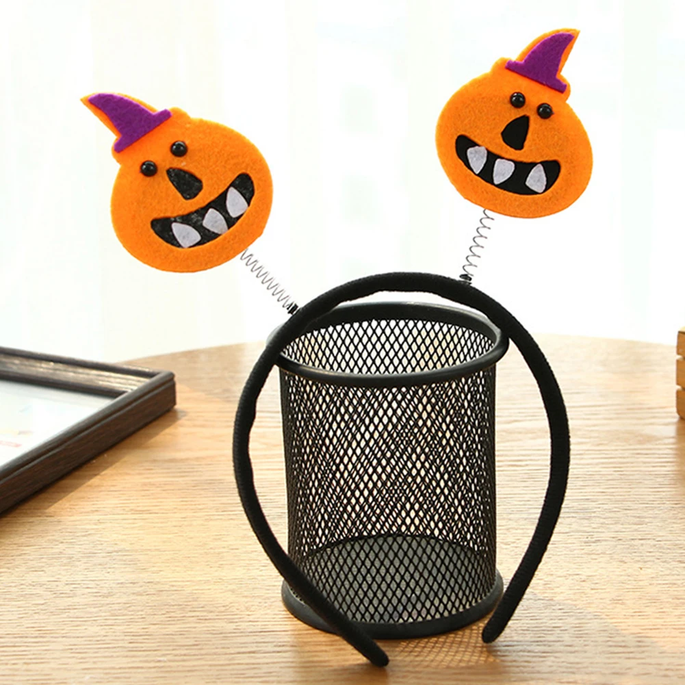 Happy Halloween волос Тыква Ведьма Хэллоуин скелет реквизит макияж партии оголовье FO |