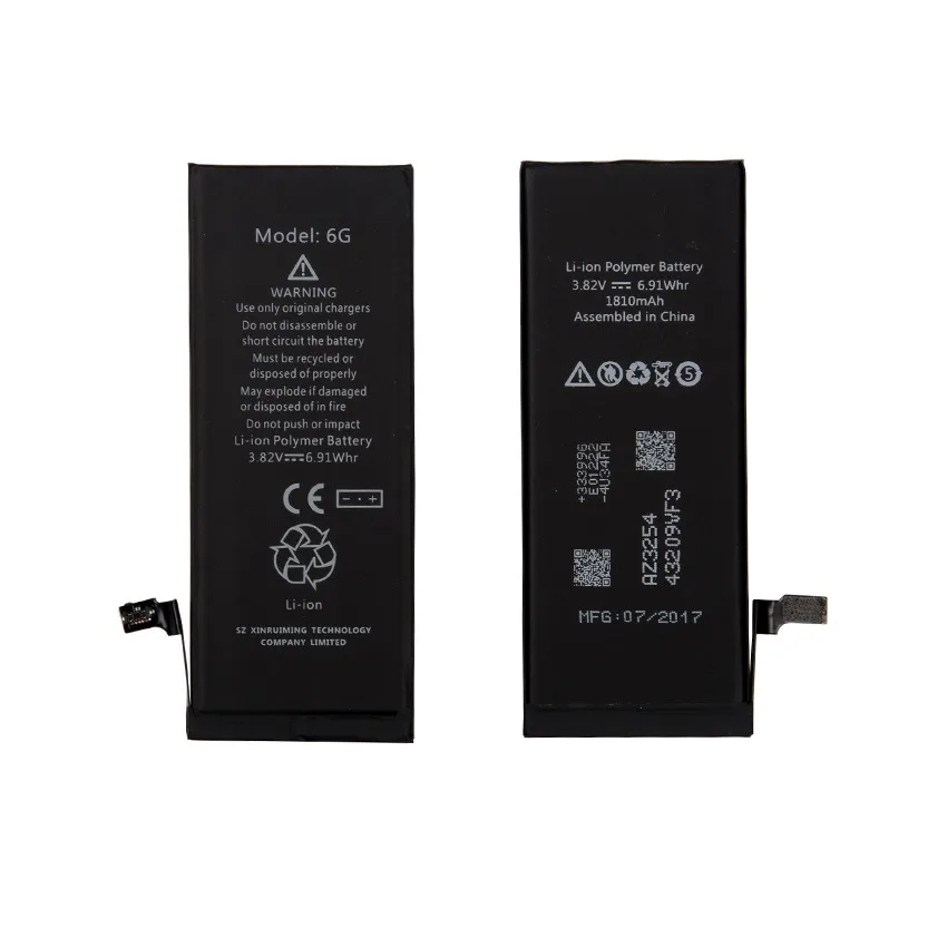 10 PCS литиевая Батарея для iPhone 6 Plus S 7 8 плюс замена батарей внутренний батарея