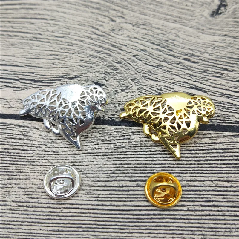 Новинка броши и булавки в виде померанского Шпилька Модные металлические форме