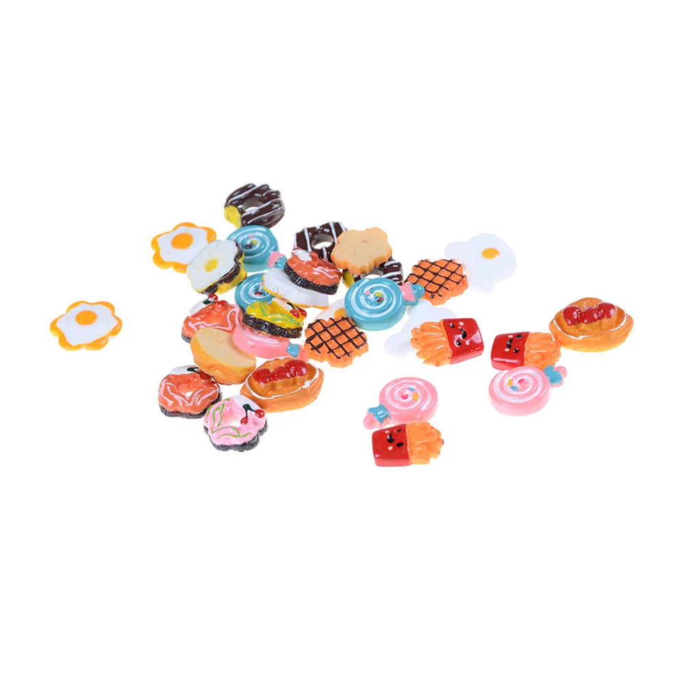 5 шт. Ремесло Мини пашот яйца еда орнамент Моделирование игрушки кукольный домик