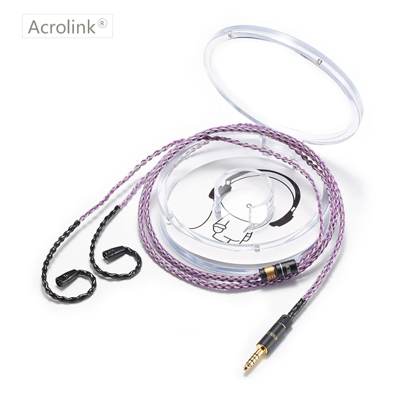 Acrolink 1 2 м Модернизированный Pcocc посеребренный кабель с интерфейсом IE80 для 4 XLR