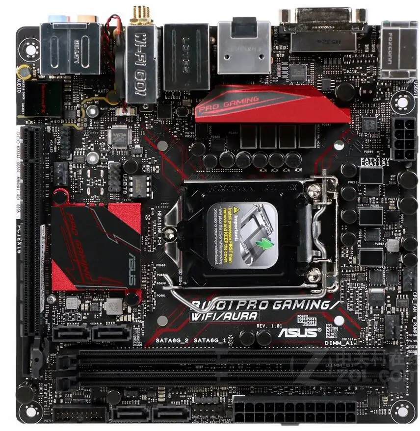 MINI ITX 17*17 используется оригинал для Asus B150I PRO GAMING/WIFI/AURA настольная материнская