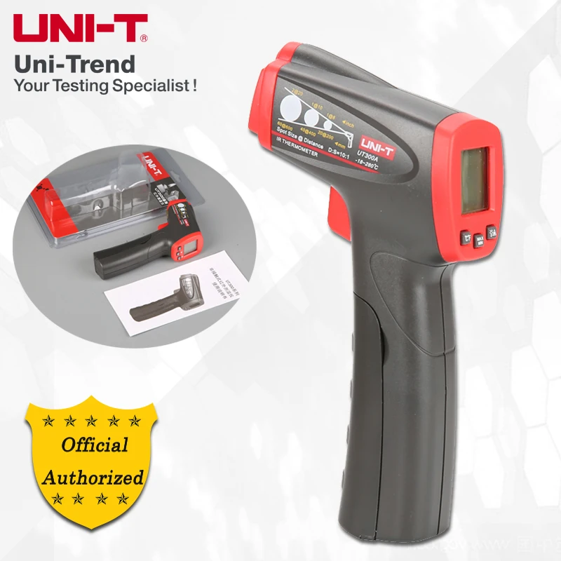 UNI T UT300A/UT300C/UT300S Инфракрасный термометр для измерения температуры Бесконтактный