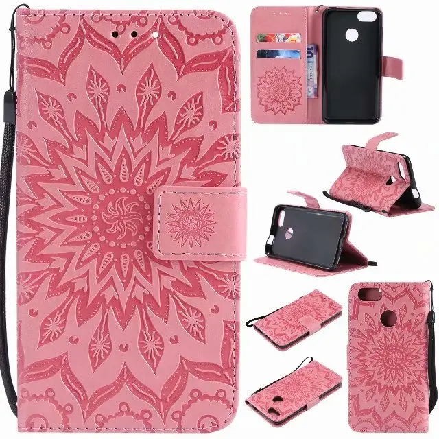 Кожаный чехол Fundas Capa для Huawei SLA-L22 Nova Lite 2017 5 дюймов чехол-кошелек с откидной