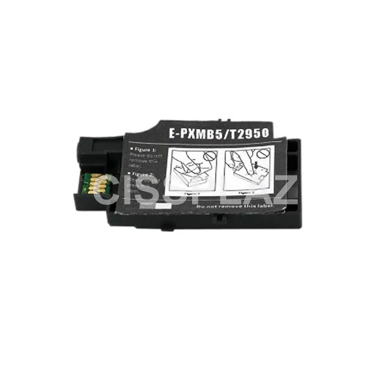 

CISSPLAZA 4x T2950 Waste ink tank compatible for epson WorkForce WF-100 WF-100W PX-S05B PX-S05W Printer Maintenance ink tank