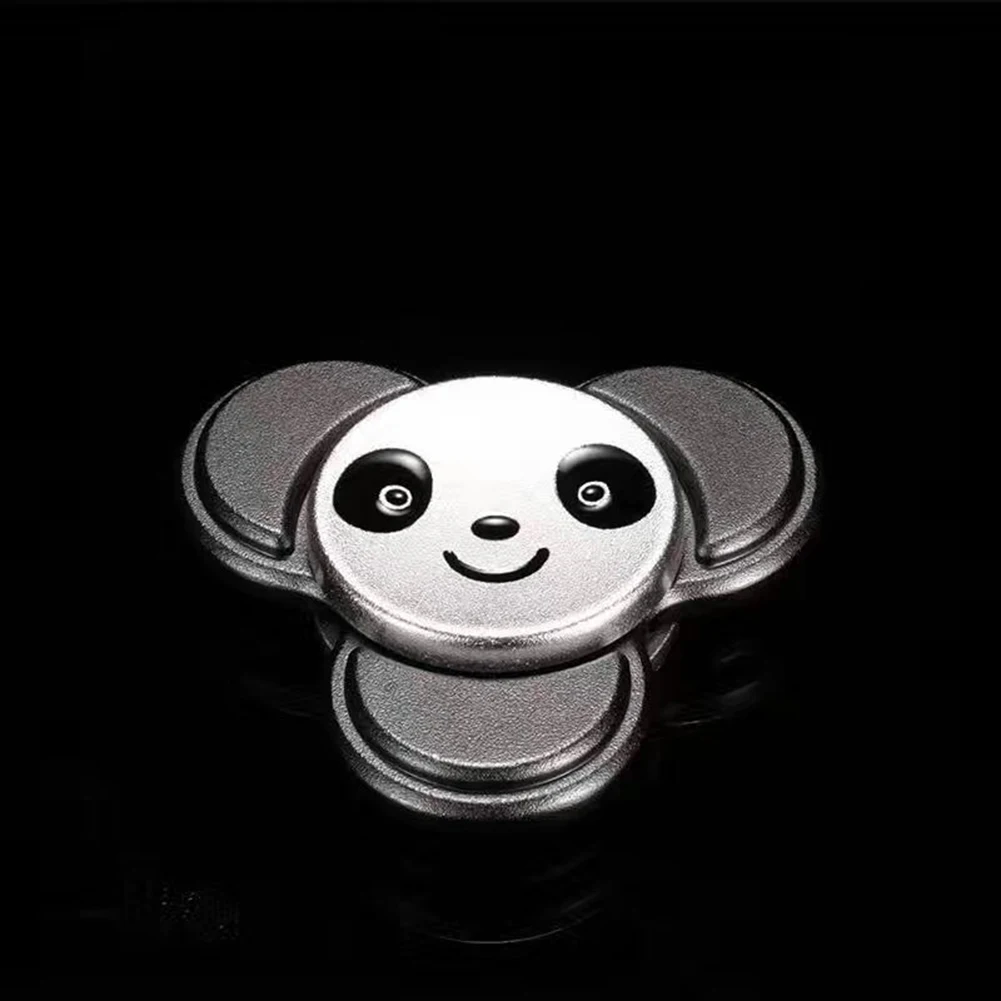 Small Kids Adult Panda Pattern Ceramic Bearing Hand Spinner Alloy Figure Toys | Игрушки и хобби