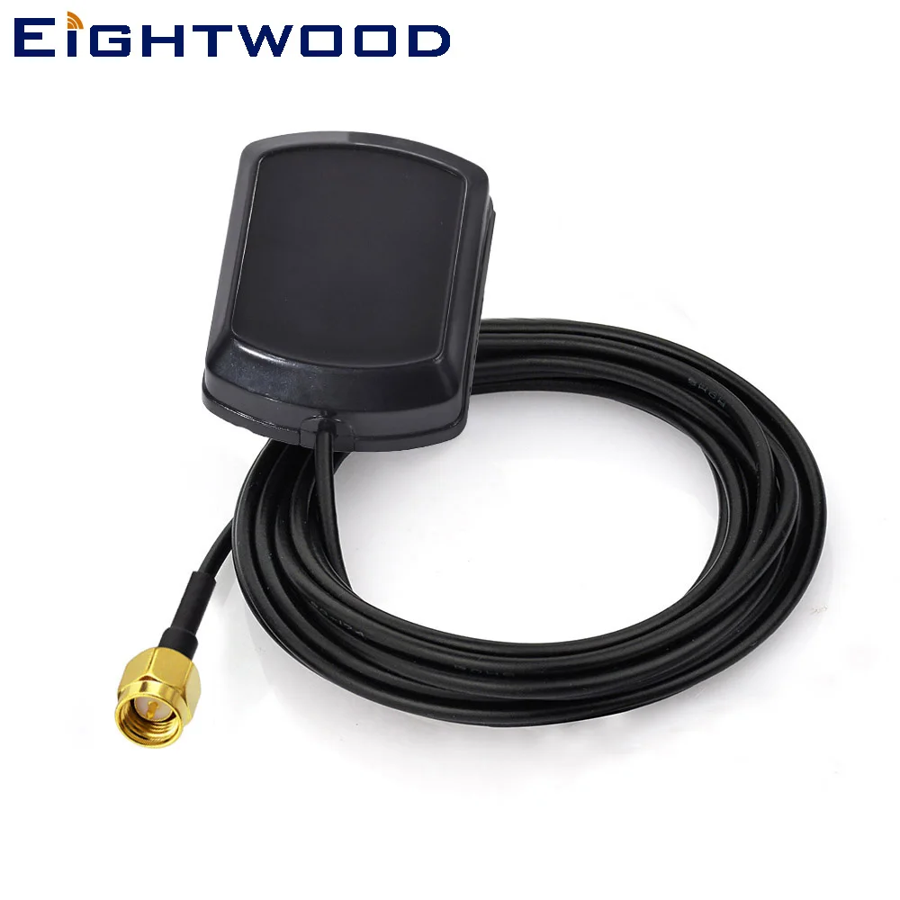 Eightwood Автомобильная GPS активная антенна 1575 42 ± 3 МГц SMA Мужская м для Boss Jensen