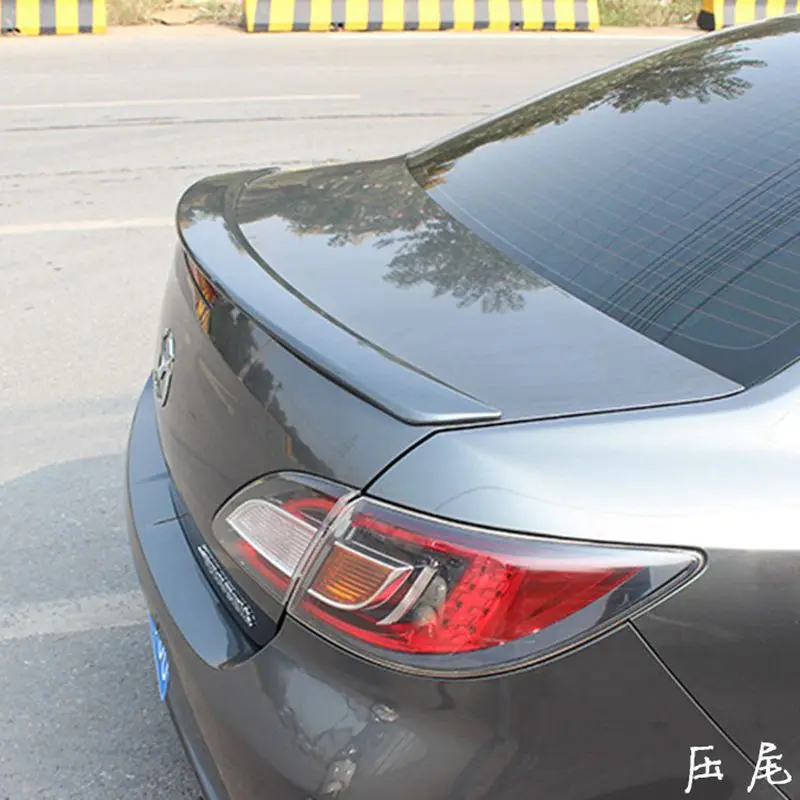 Неокрашенный задний спойлер из АБС пластика 1 шт. для Mazda 6 2009 2014|rear spoiler|abs spoilerplastic
