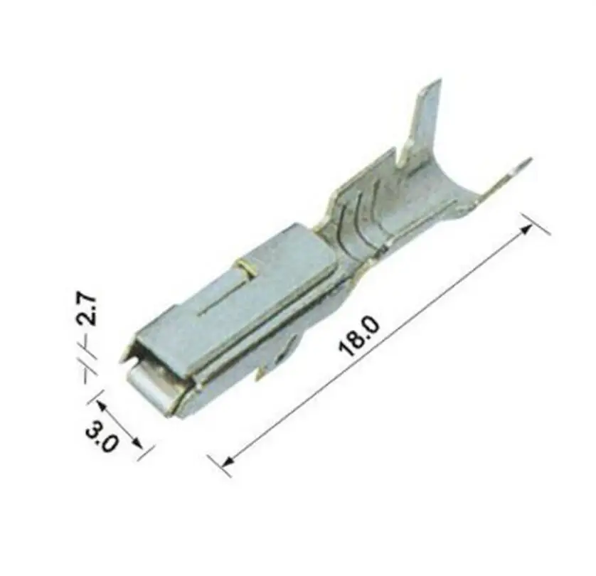 Бесплатная доставка 200 шт. металлические обжимные клеммы контакты G80 DJ621-2.2A |