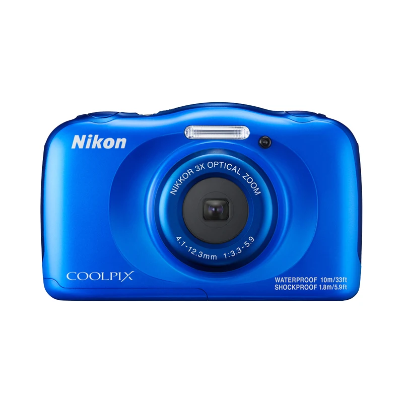 Фотоаппарат Nikon COOLPIX W100 синий|Компактные цифровые фотоаппараты| |