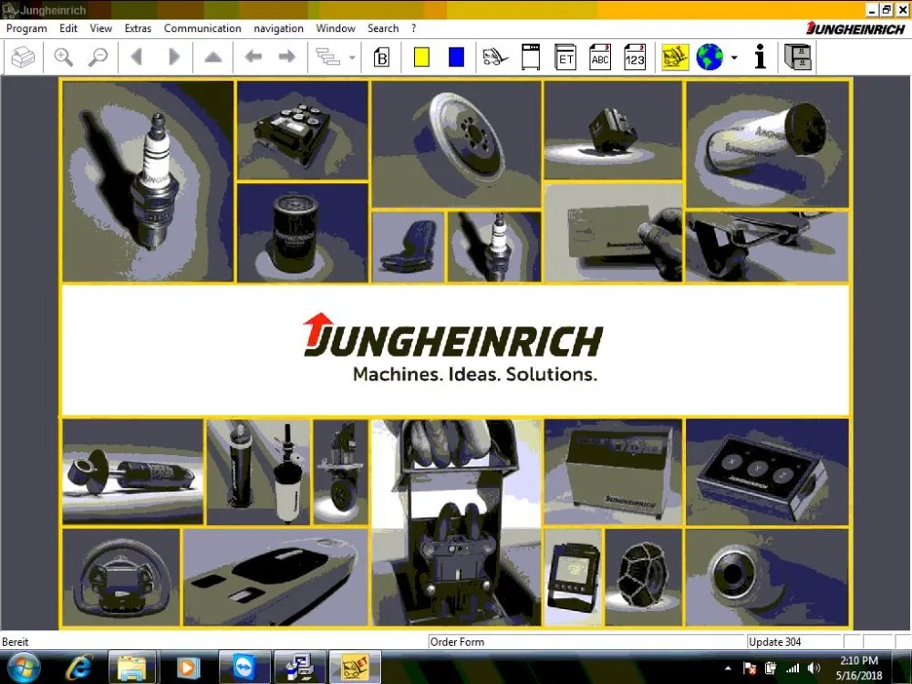 Вилочный погрузчик Judit Jungheinrich JETI SH V4.32 руководство по ремонту|ПО| |