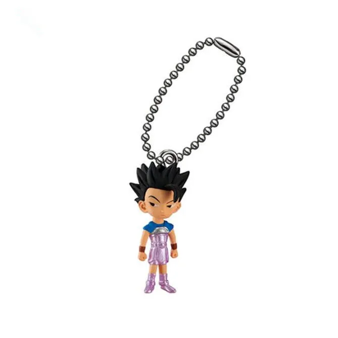 Брелок для ключей Dragon ball super UDM 28 SS4 Gogeta Goku Vegeta Beerus Cabba Gashapon ПВХ фигурка|Игровые