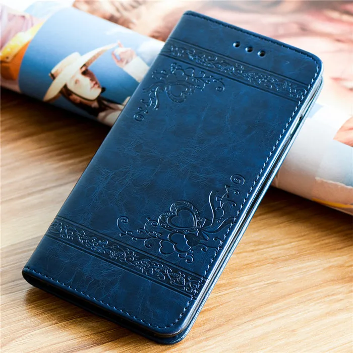 Флип Чехол Для huawei P9 Lite VNS-L21 VNS-L31 VNS-L01 P 9 lite Бумажник кожаный чехол для телефона для huawei P9Lite VNS L21 L31 5,2 дюймов - Цвет: Dark Blue