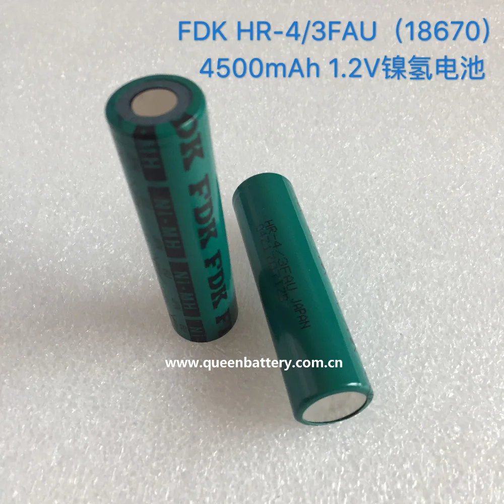 (160 шт./лот Бесплатная доставка) 18670 FDK 4/3FAU 4500 мАч HR NiMH 1 2 в пылесос медицинское
