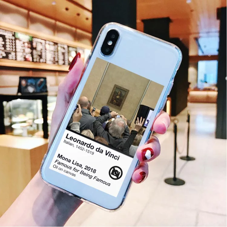 Funny Spoof Art The Birth Of Venus Blowing bubbles Statue David Silicone Case For iPhone X 5 5S SE 6 6SPlus 7 8 Plus XR XS Max | Мобильные