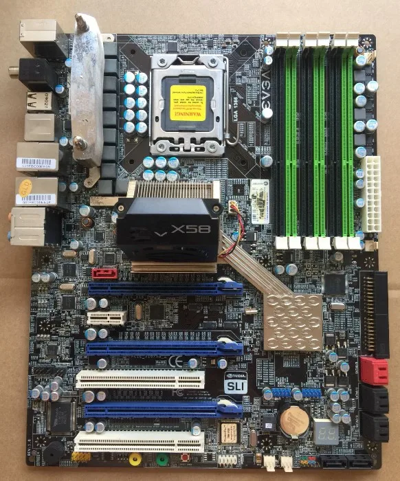 Для использования с материнской платой EVGA X58 LGA1366 поддерживает шестиядерный