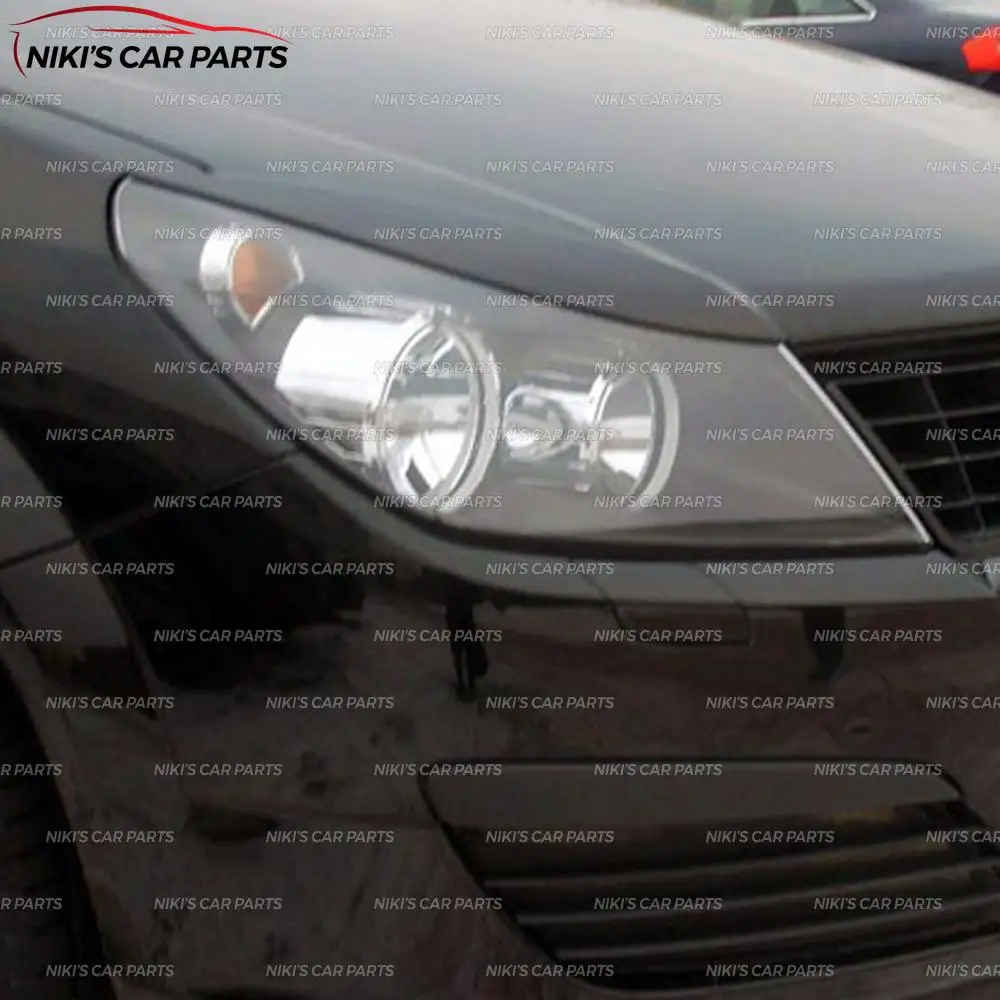 Брови на фары чехол для Opel Astra H 2005-2010 ABS пластиковые реснички ресницы для украшения автомобиля Стайлинг тюнинг