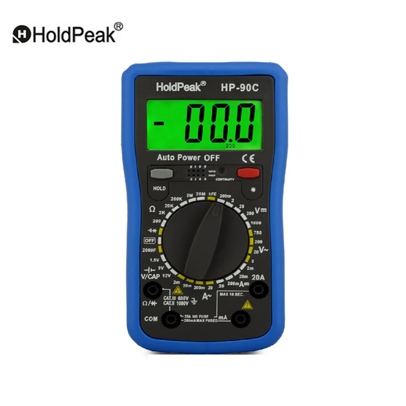 2017 Rushed Sale HoldPeak HP-90C Handheld Digital Multimeter Capacitance Resistance Test Electrical | Инструменты
