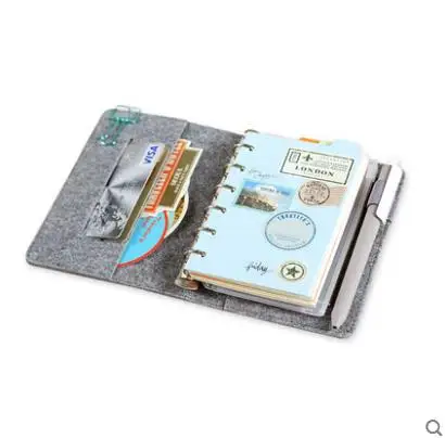 Винтажный блокнот с 6 отверстиями Yiwi A7 | Канцтовары для офиса и дома