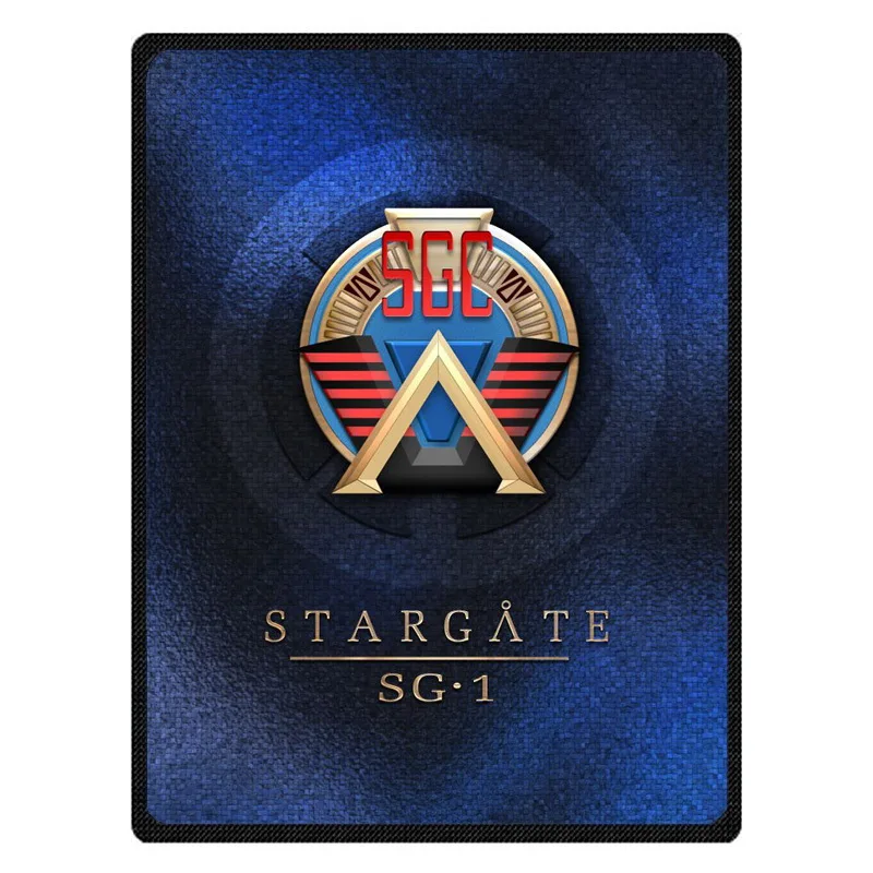 Теплое Флисовое одеяло Stargate супермягкая фланелевая подкладка для