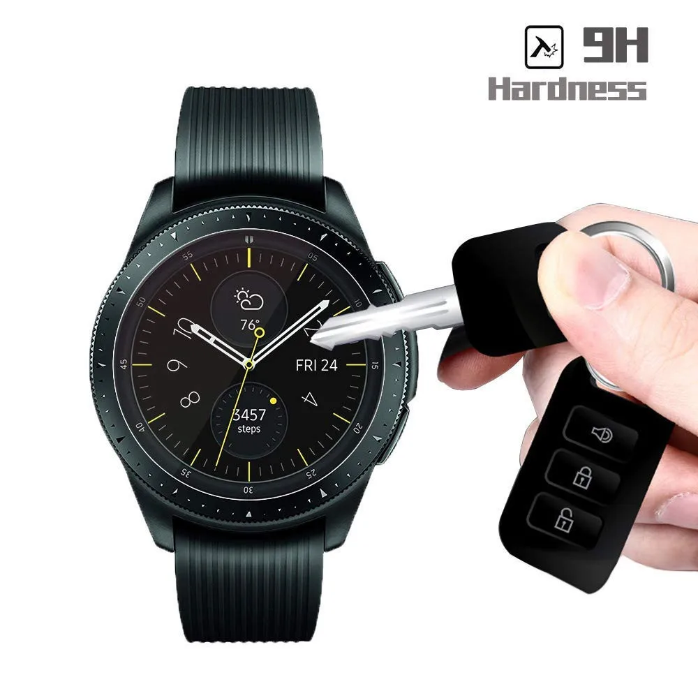 Защита экрана для Samsung Galaxy Watch 46 мм 42 9H закаленное стекло HD 2.5D защитная пленка