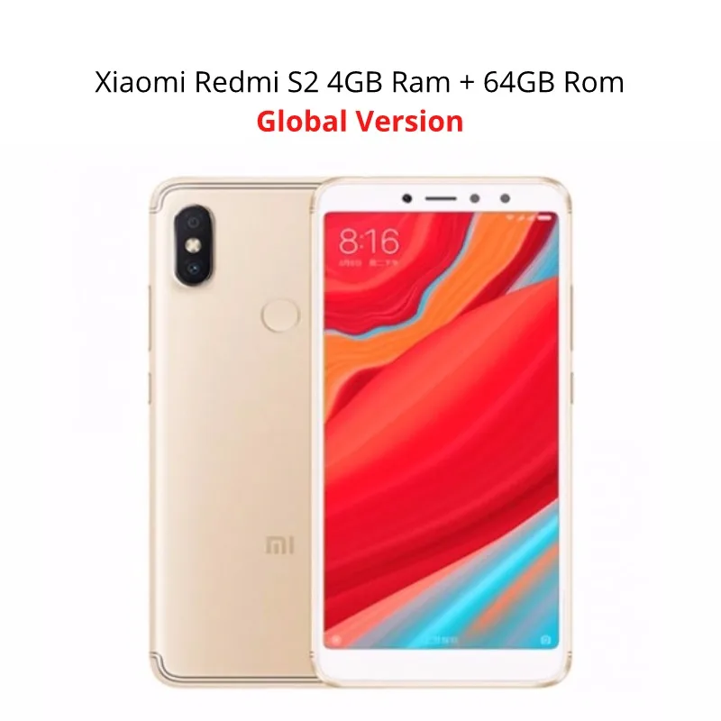 Global Version Xiaomi Redmi S2 64GB ROM 4GB RAM (OFFICIAL ROM) | Мобильные телефоны и аксессуары