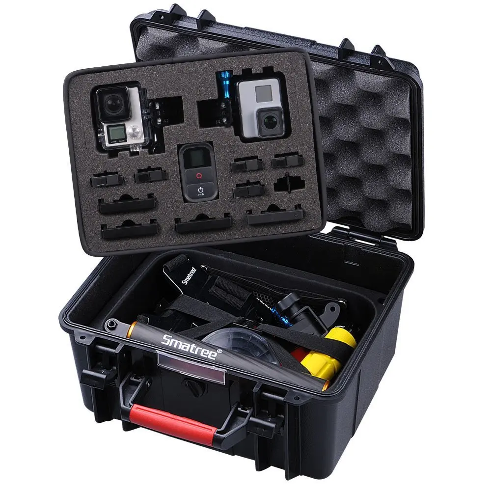 Smatree GA700-2 abs-пластик Floaty/воды-защита от Жесткий Чехол для экшн-камеры Gopro Hero 7/6/5/4/3+/3/GoPro Hero, для DJI OSMO действий