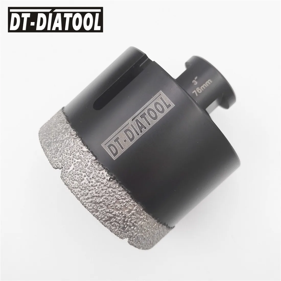 1 шт. диаметр 3 &quot/ 76 мм Вакуумные пайки Алмазные сухие сверла 5/8 11 резьбовые для
