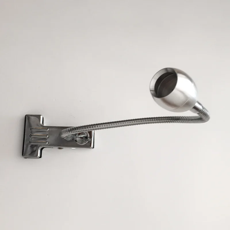 

led desk lamp with clamp reading bedroom lighting 1-3w clip lamp switch plug