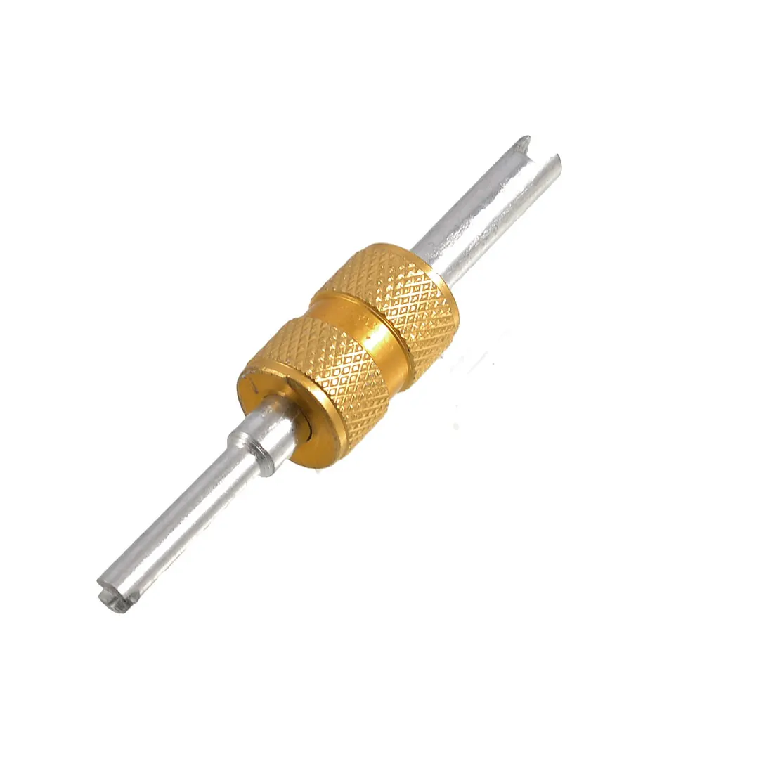 

X Autohaux Car Motorcycle Tire Valve Stem Core Remover Repair Tool Gold Tone 2 Sizes