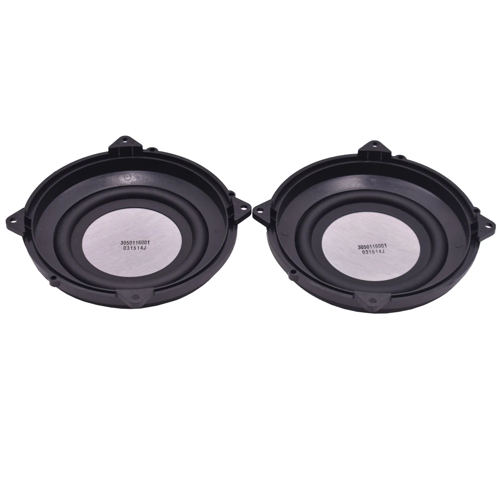 2 шт. 4 дюймовый басовый радиатор Tenghong из матового алюминия дополнительный