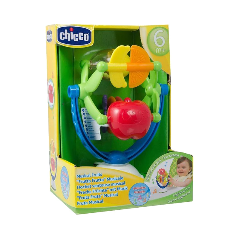 Игрушка Chicco развивающая Фрукты|Погремушки| |