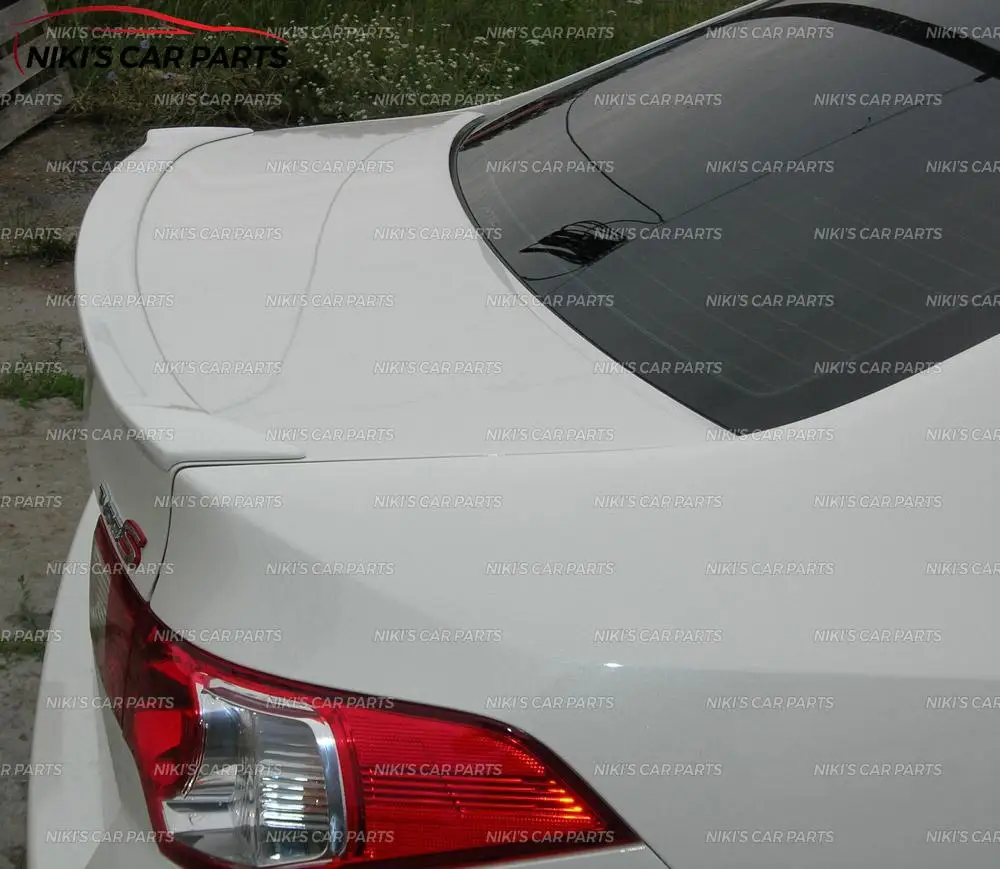 Липовый спойлер для Honda Accord VIII 2008-2012 ABS пластиковый аксессуар в стиле спорткара для оформления автомобиля декоративный аэродинамический.